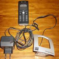 Conjunto RDIS telefone sem fios+conversor linha digital para analógica