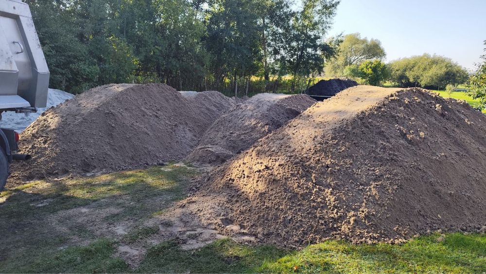 Piasek zasypowy pospółka żwir otoczak pod drenaż kruszywo drogowe 0,31