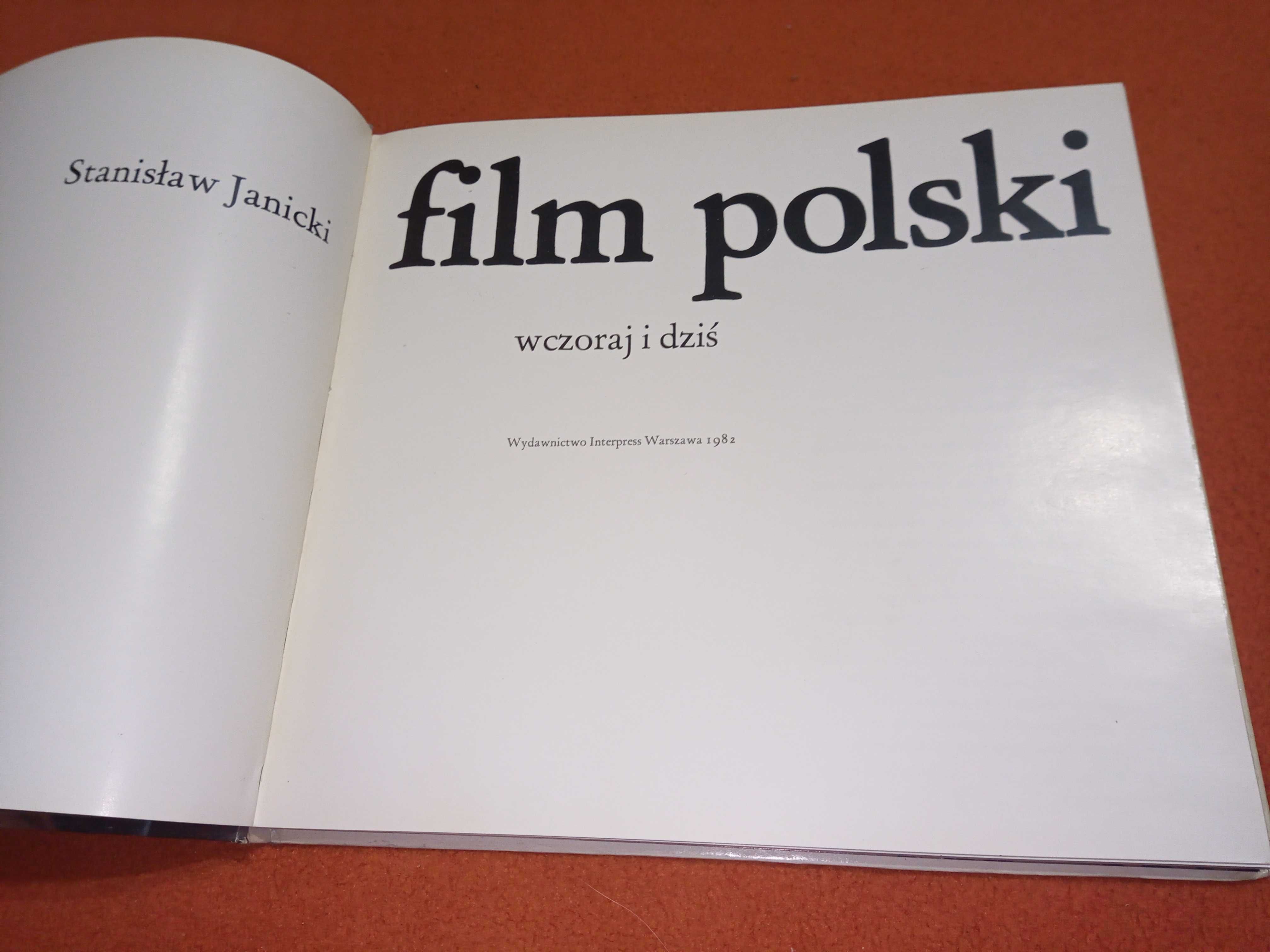 Film polski wczoraj i dziś - Stanisław  Janicki duży album