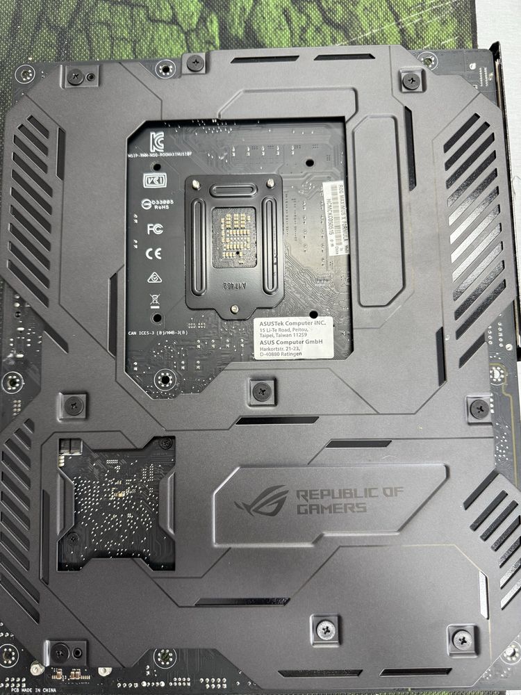 Motherboard z370 Asus Rog Maximus X Formula + i7 8700k