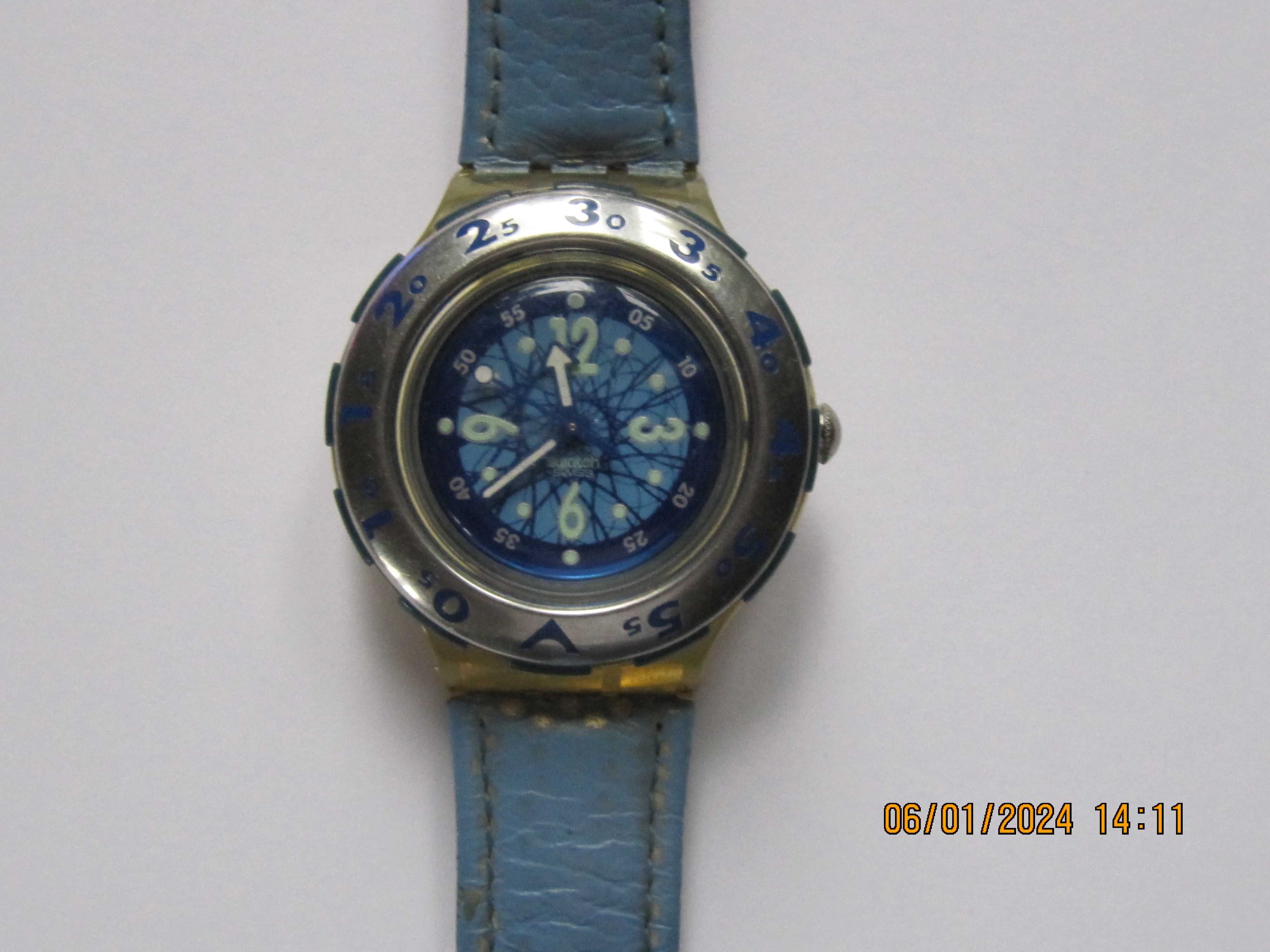 Swatch oryginalny sportowy zegarek