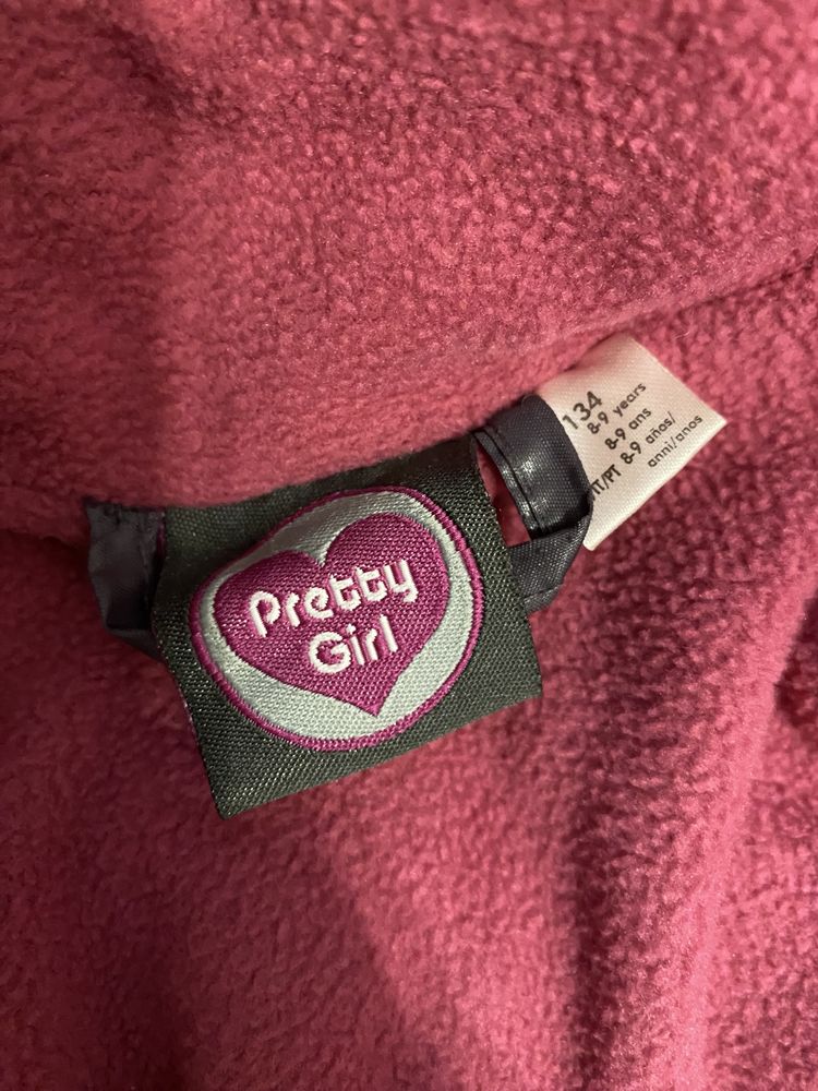 Kurtka zimowa dziewczęca Pretty Girl rozmiar 134