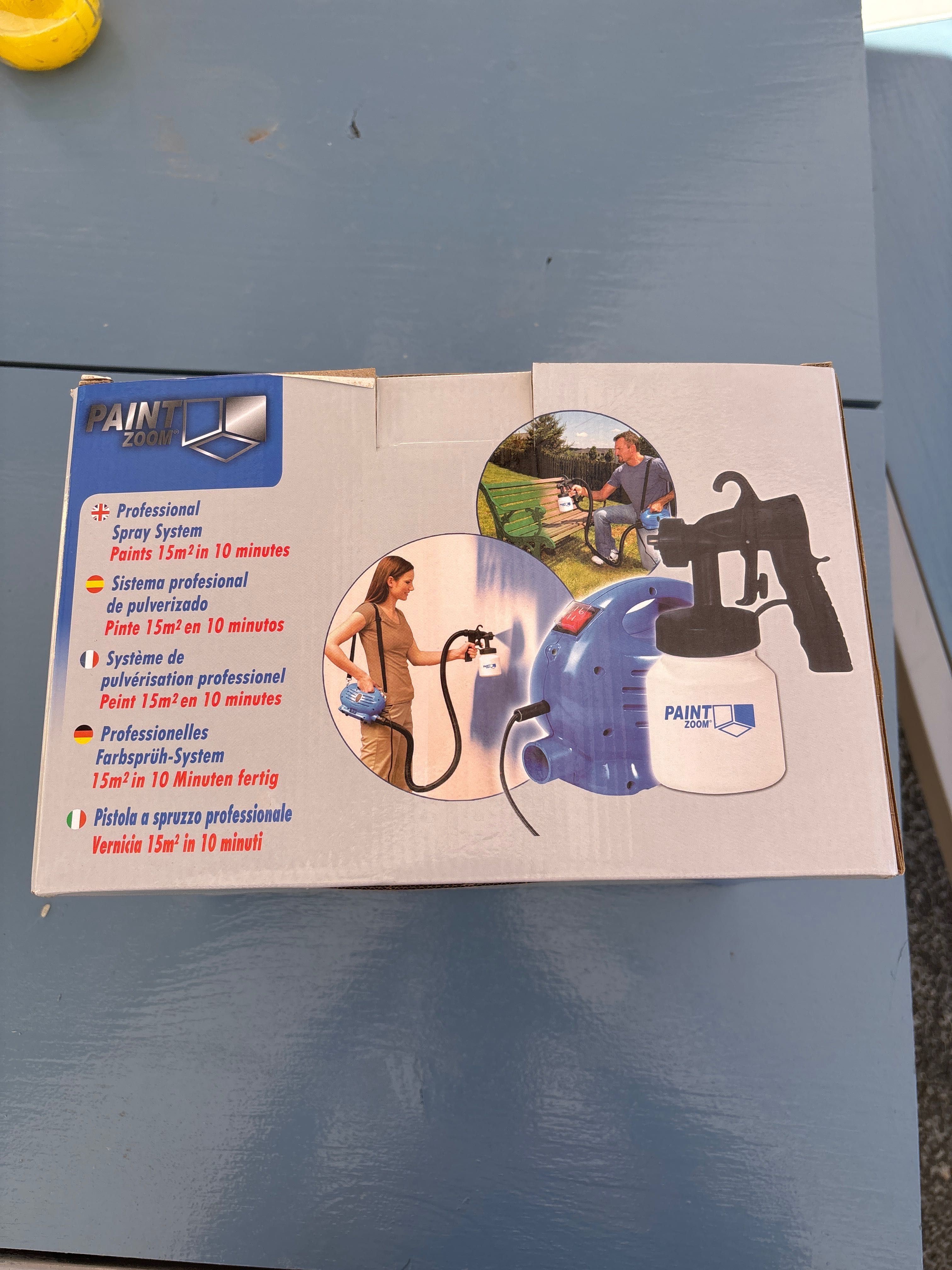 Pistola de pintura profissional nunca usada