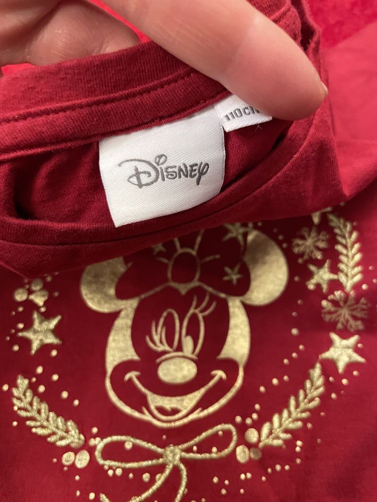 Koszulka Disney Minnie świąteczna r. 110