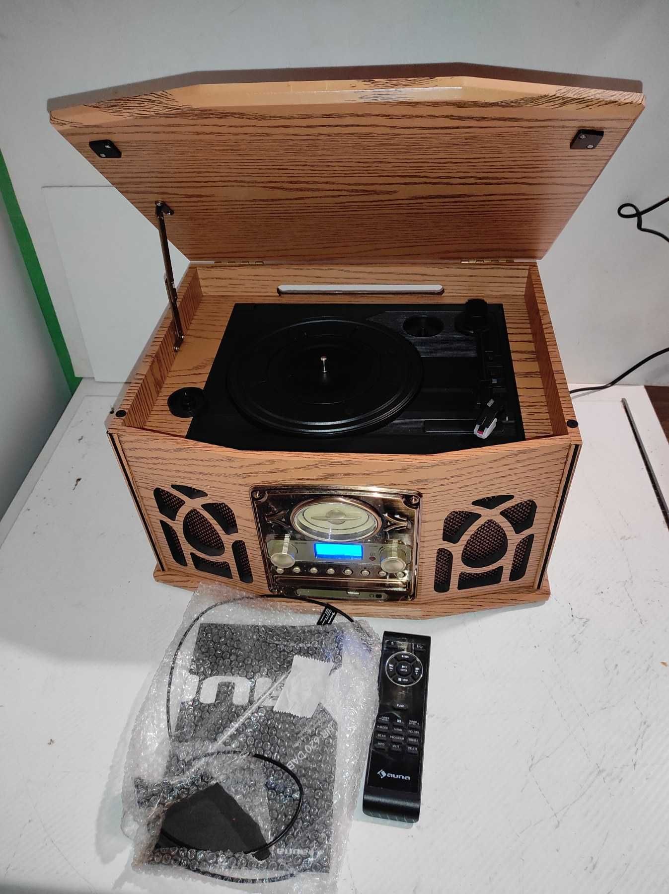 Вініловий стерео програвач Auna NR-620 DAB DAB + CD