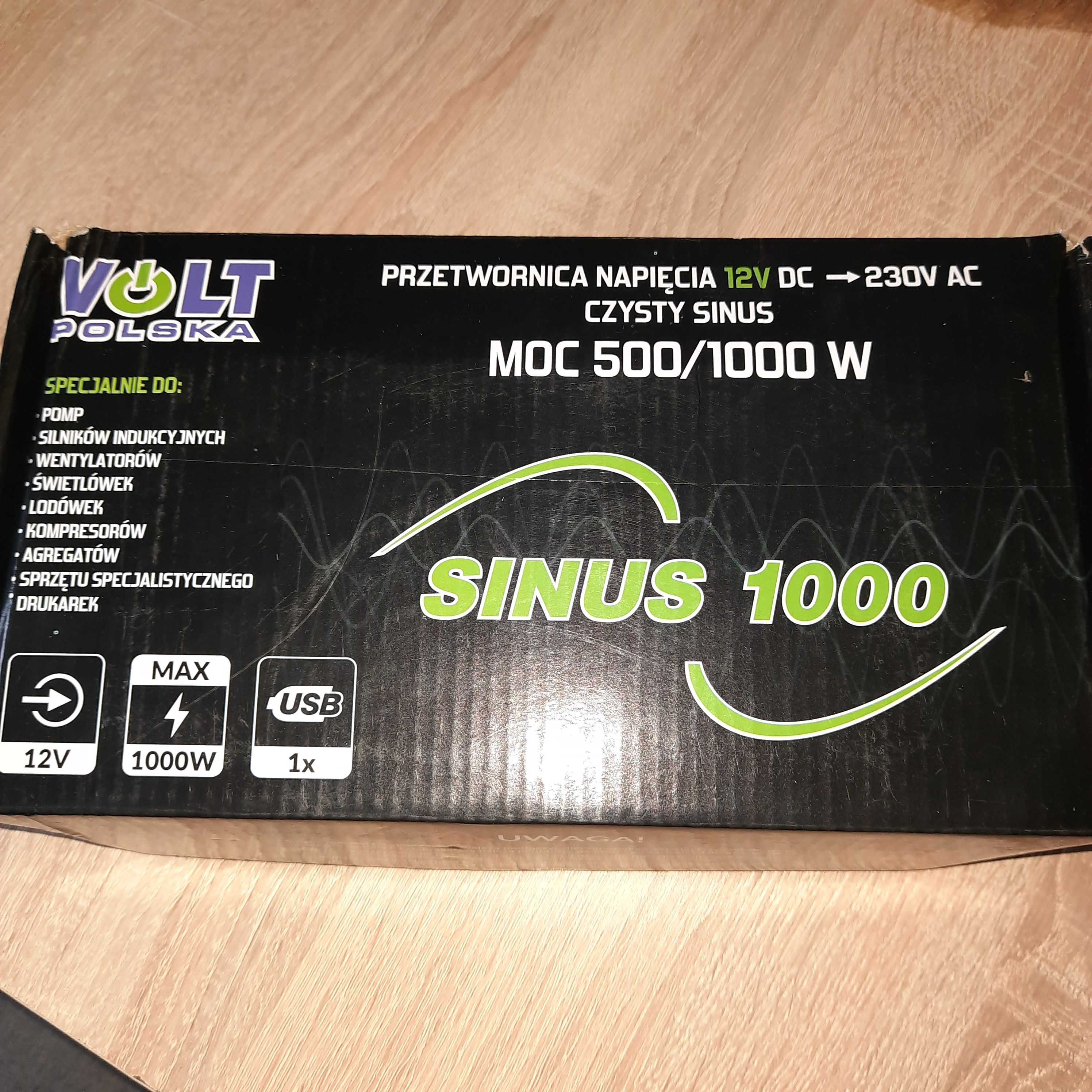 Преобразователь напряжения Volt SINUS 12/230V (500/1000W) чистый синус