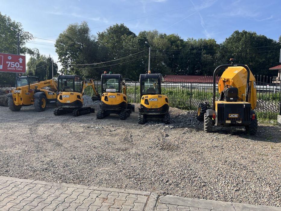 Usługi/Wynajem koparek/Wozideł/Ładowarka telekopowa/zagęszczarki