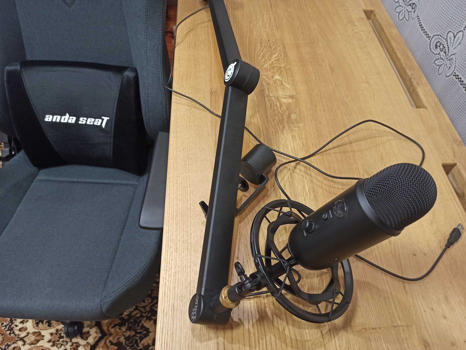 Мікрофон Blue Yeti Podcast. Gaming. Stream.
