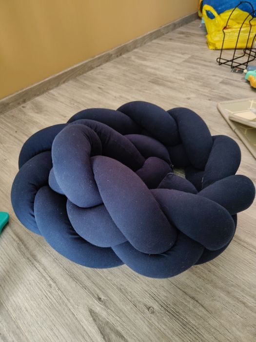 Ochraniacz na łóżeczko niemowlęce warkocz otulacz