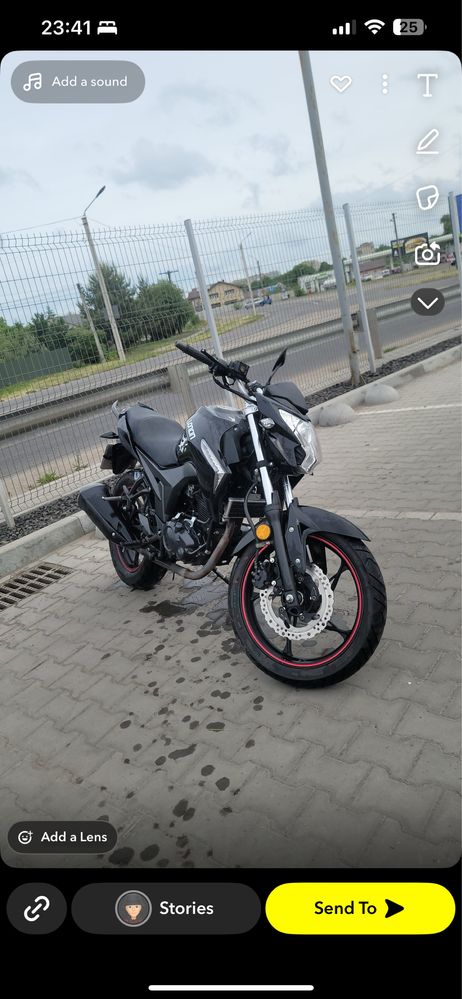 Продам   Мотоцикол Loncin250