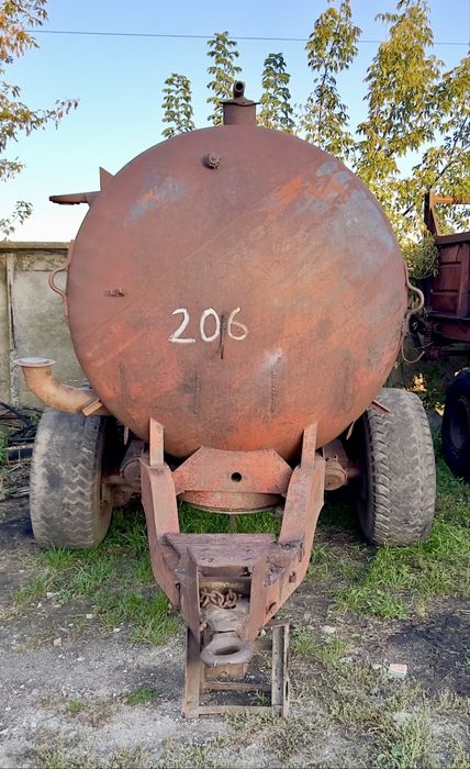 Бочка МЖТ-8 куб Гноєрозкидач ПРТ-10 тонн 1988 р.в.