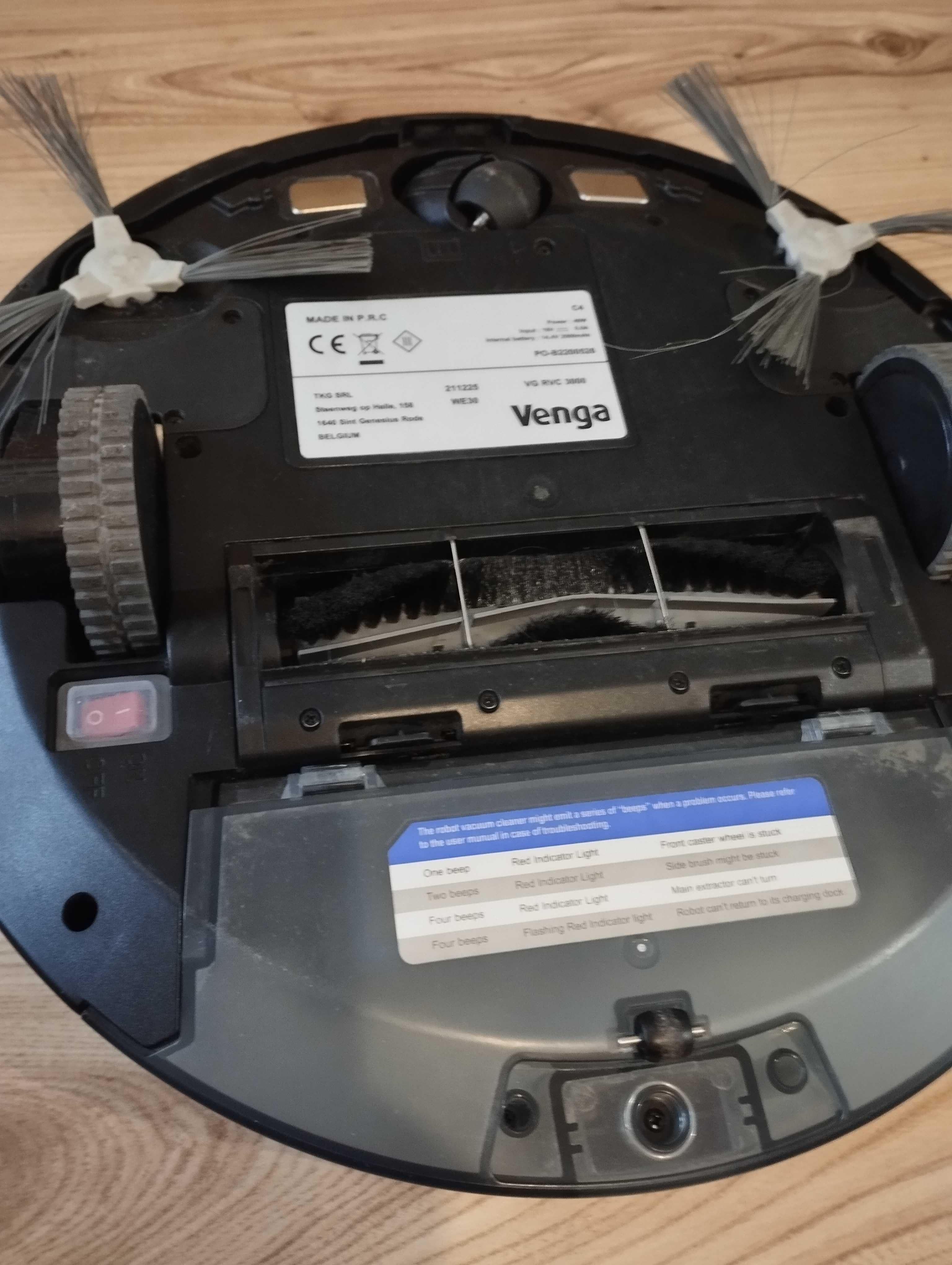 Robot sprzątający mopowanie pilot