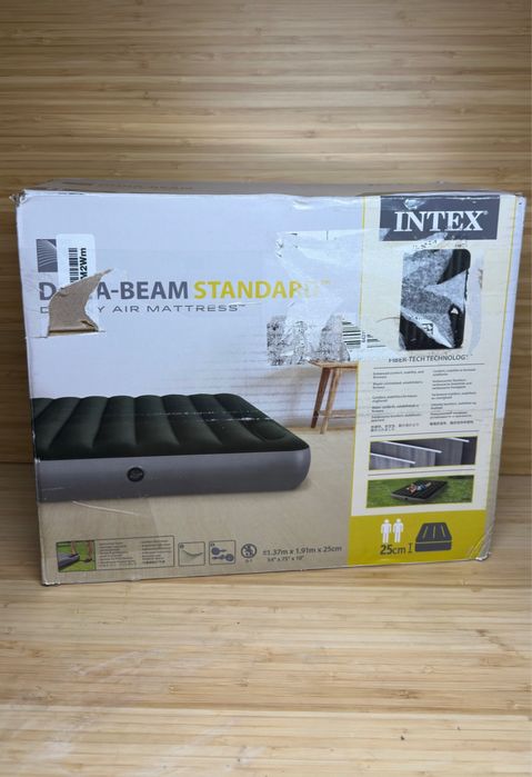 Dwuosobowy materac dmuchany INTEX Dura-Beam Standard nowy w opakowaniu