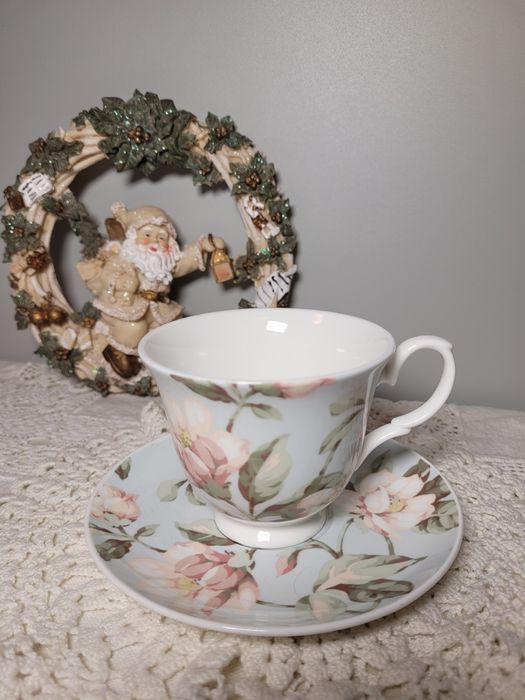 Кавова пара Англія костяний фарфор