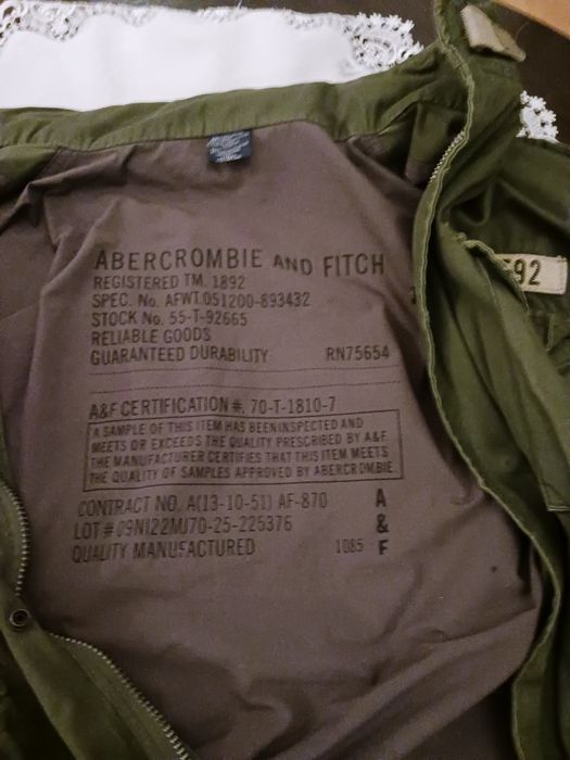 Kurtka m 65 Ambercrombie and Fitchh