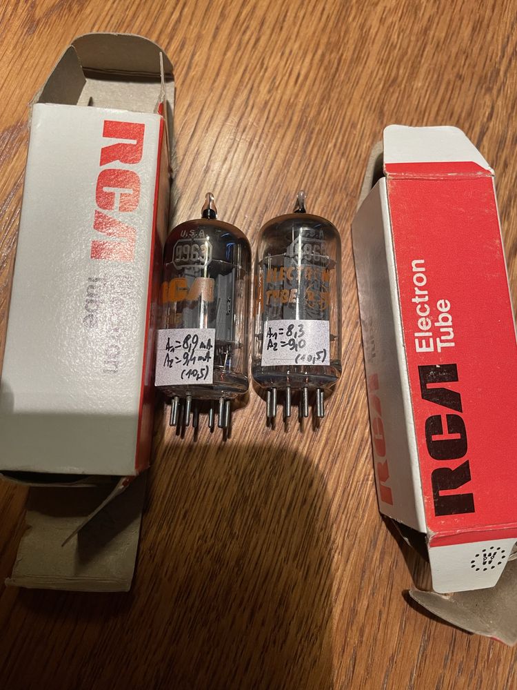 Lampy elektronowe ECC82 RCA