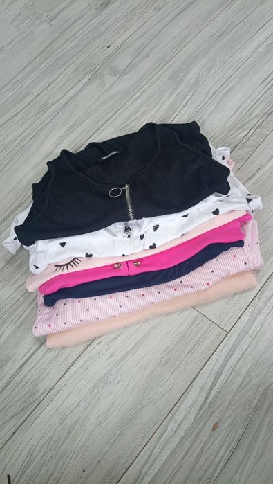 Paka ubrań bluzki/body/sweterek - 5 szt.