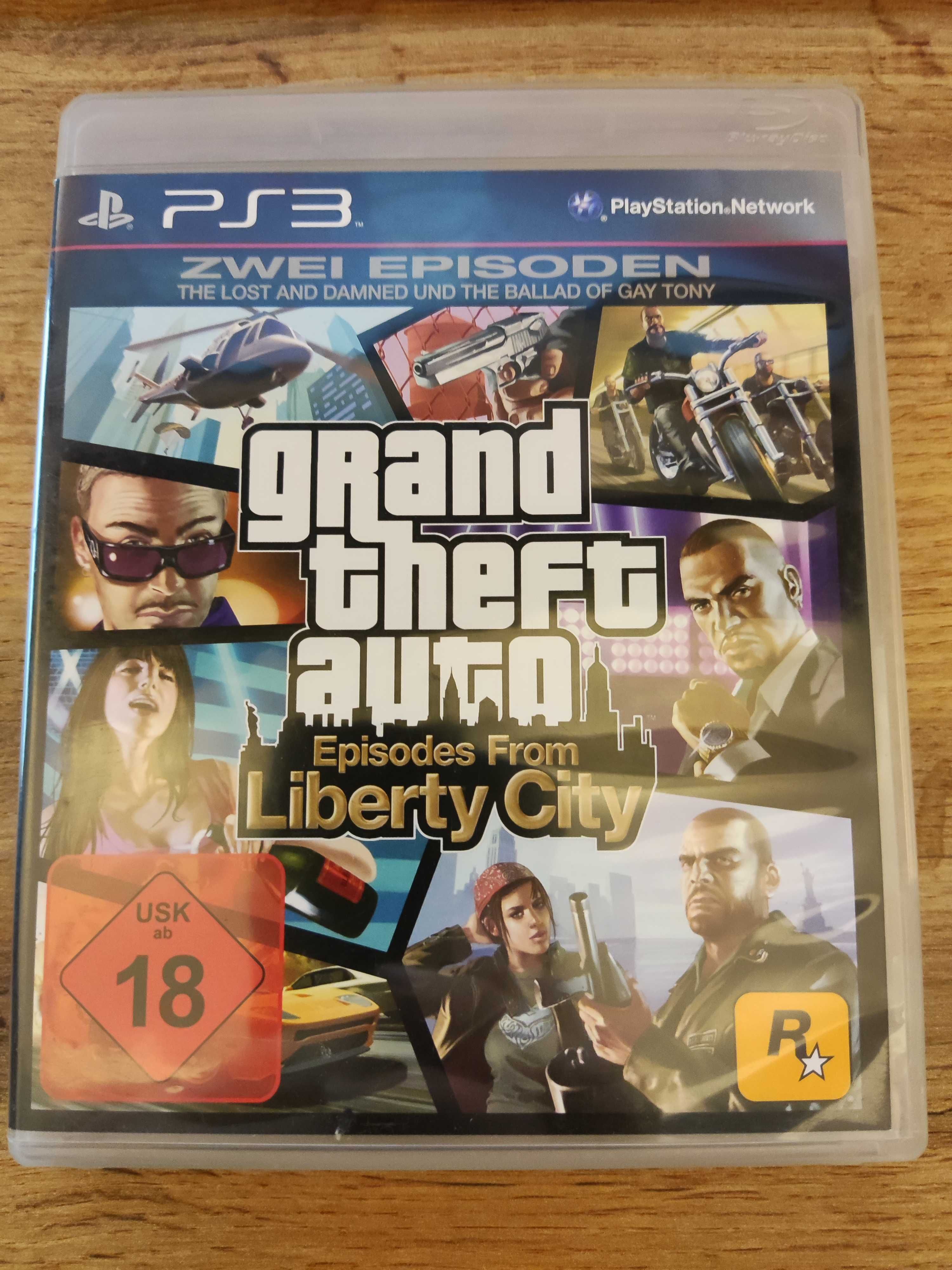 GTA Grand Theft Auto Episdes From Liberty City Playstation 3 PS3