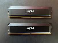 Crucial 2 x 16 GB DDR5 6400 MHz Pro Overclocking Black (CP16G64C38U5B)