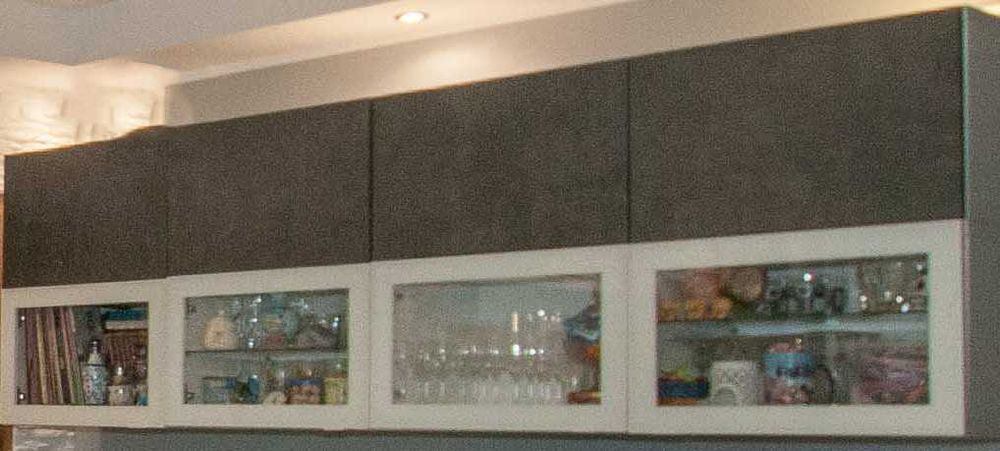 Zestaw 3 szafek Besta Ikea - używane, szare - beton