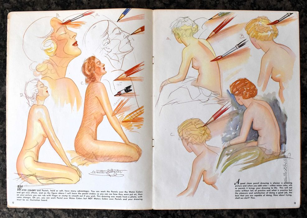How to Draw Figures from life (antigo/vintage, 1950)