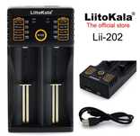 (НОВЫЙ) Универсальное зарядное устройство Liitokala Lii-202