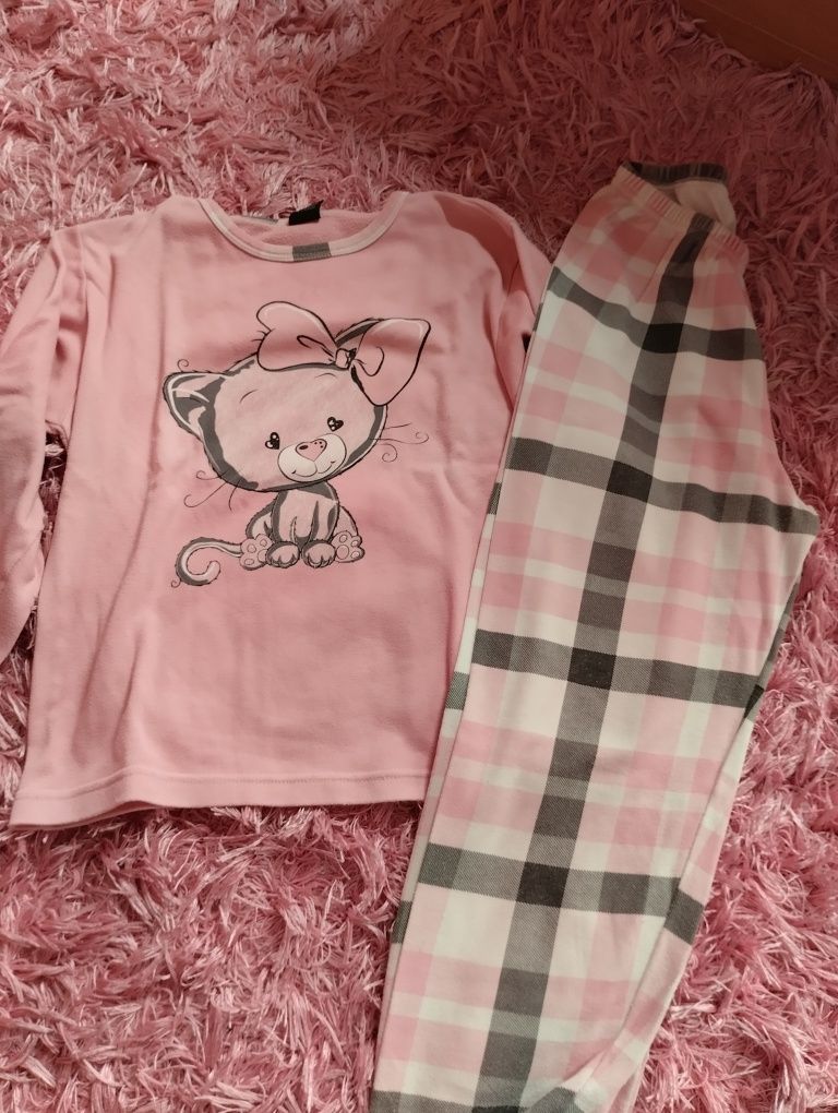 Conjunto de 4 pijamas 10 12 anos