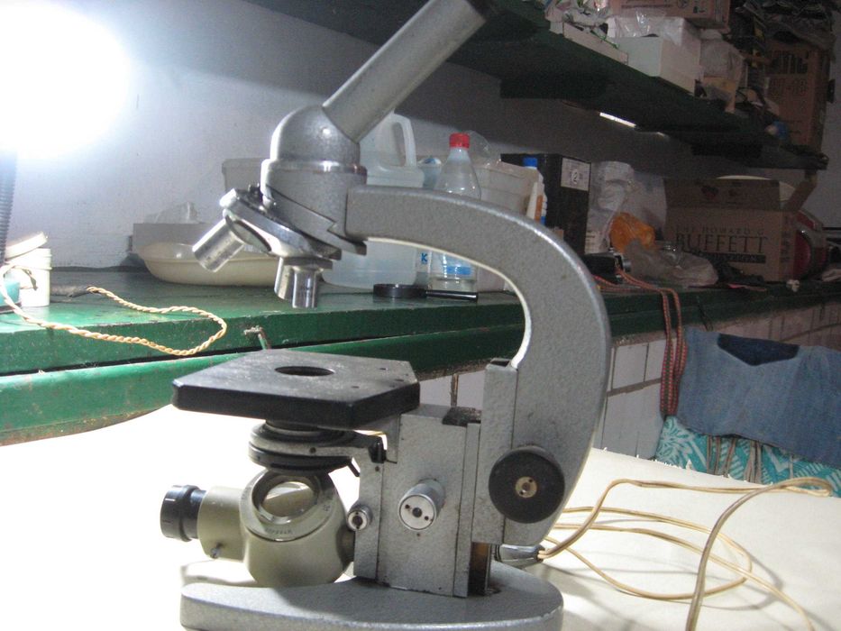 Микроскоп ЛОМО с осветителем ОИ-31