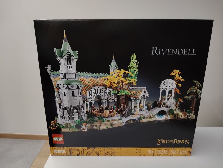 LEGO 10316 Rivendell władca pierścieni Icons nowy