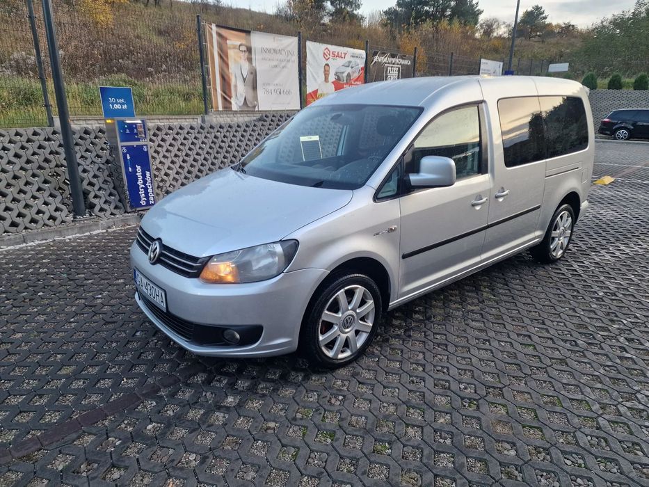 Volkswagen Caddy Najtanszy caddy maxi w polsce!! Webasto alarm z GPS 7osobowy
