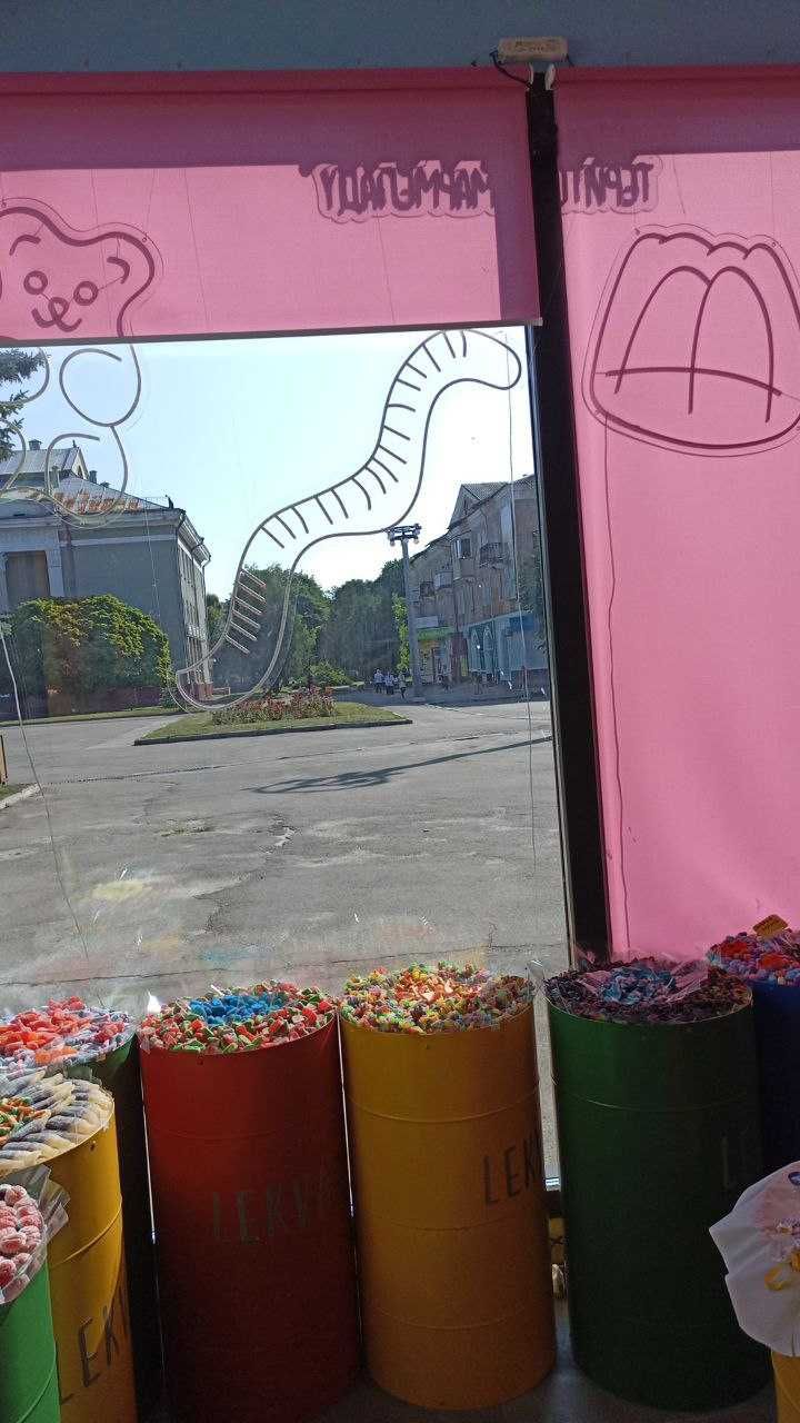 Ролети рожеві 2 шт 153 (ширина)*230 (висота) 1 шт 115*95