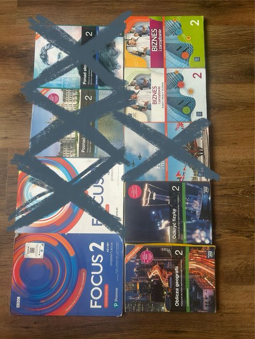 Podręczniki i ćwiczenia do technikum i liceum do klasy 2