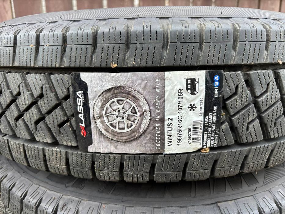 Шини ласса з дисками Форд Транзит Спарка 6 шт.