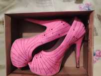 Sapatos cor de rosa