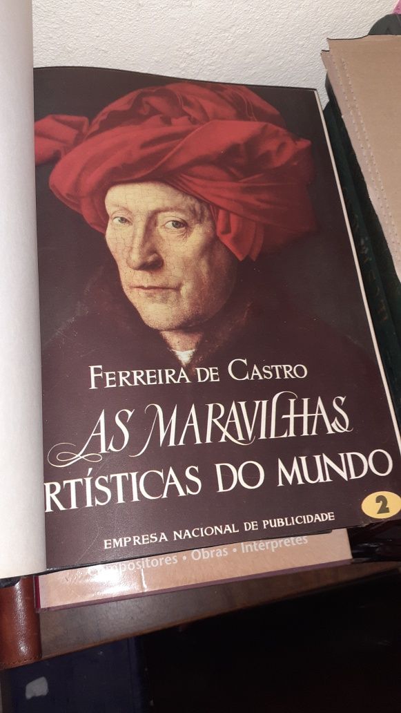 As maravilhas artísticas do Mundo Ferreira de Castro dois volumes