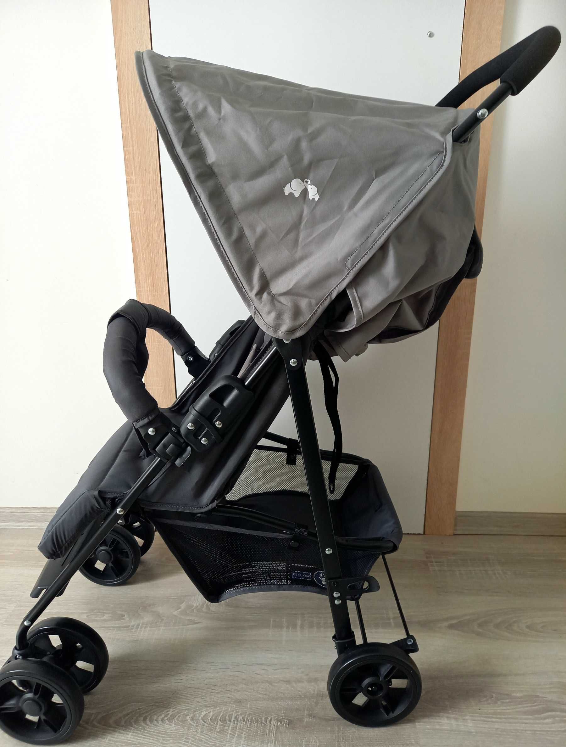 Wózek spacerowy Bebe Confort Foggy szary lekki 5,6 kg