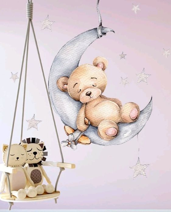 Autocolante para parede 
Decoração de quarto infantil 

Novo e embalad