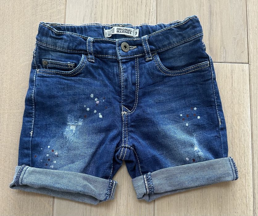 Spodenki jeansowe dla chłopca ORIGINAL MARINES rozm 3 (98)