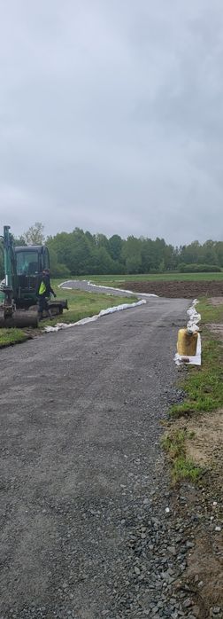 Drenaż,drogi,odwodnienie działek,utwardzenia pod kostkę brukową,wykopy