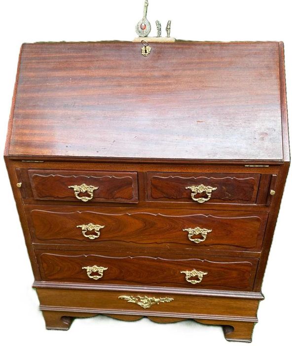 Comoda papeleira antiga, escrivaninha, medidas: 82X46X105 cm