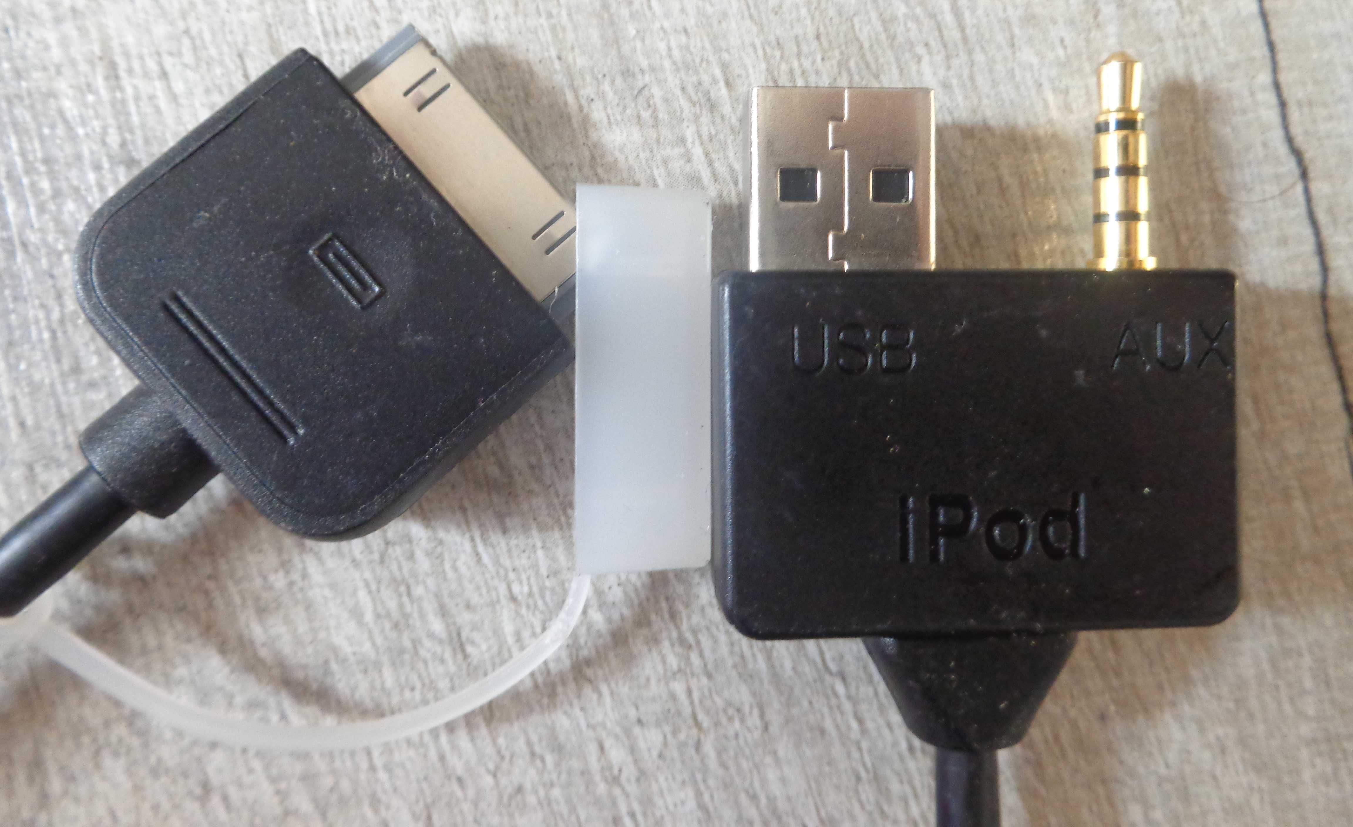 Kabel adaptera Kia i Hyundai do iPod USB AUX nowy