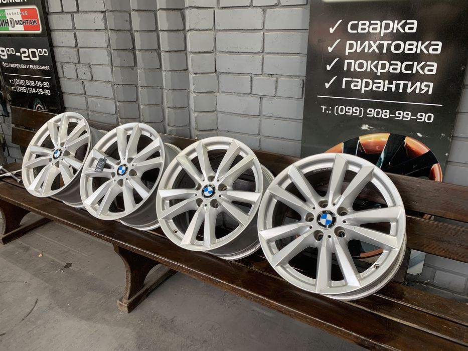 99 Оригинальные шитые диски BMW 5/120 R18 et46