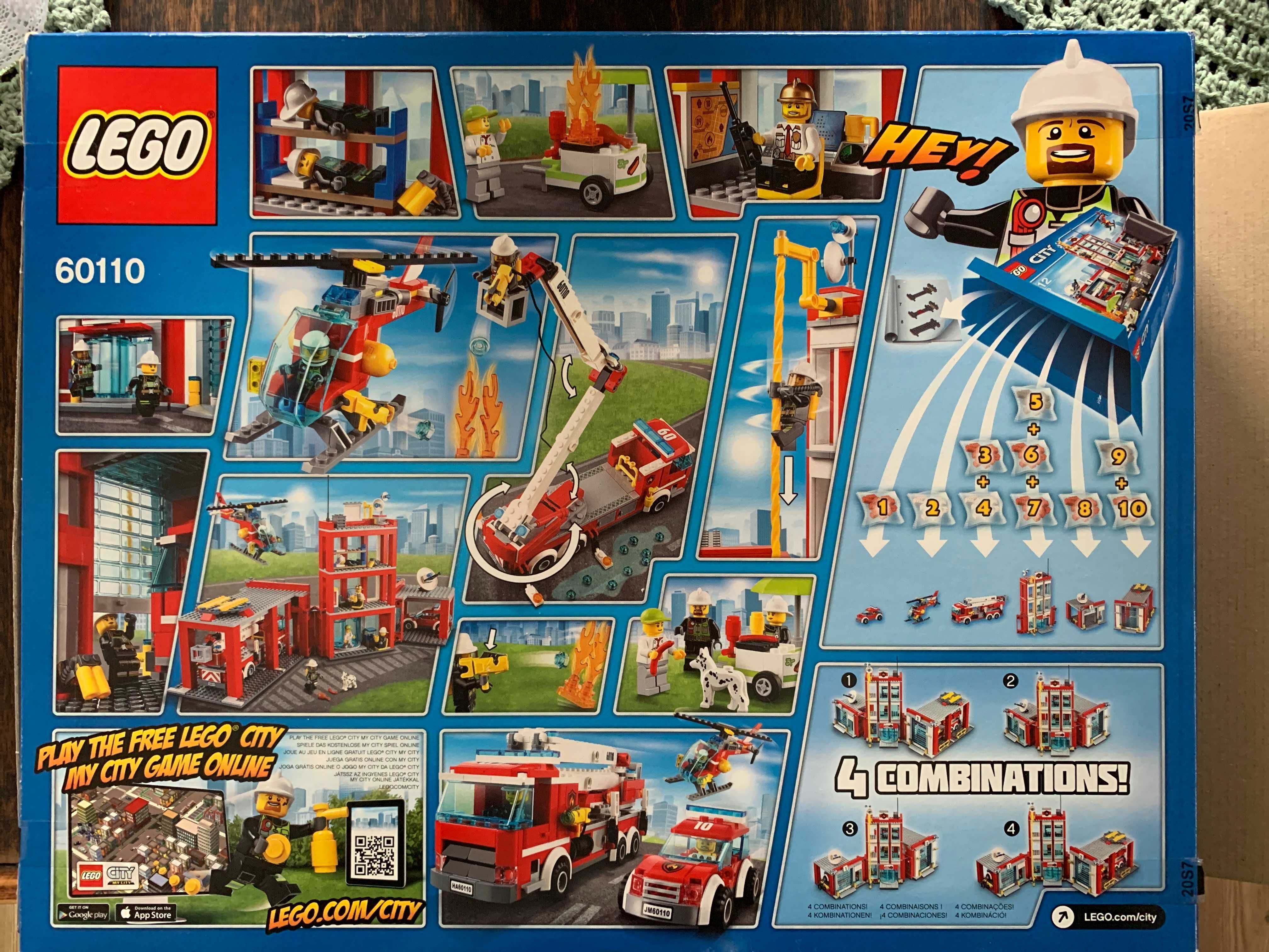 LEGO City 60110 : Quartel dos Bombeiros