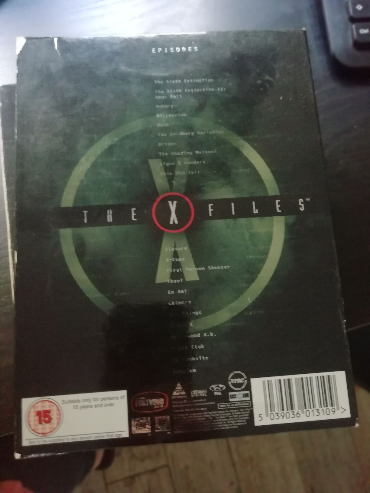 DVD X-FILES 6 e 7 tempora