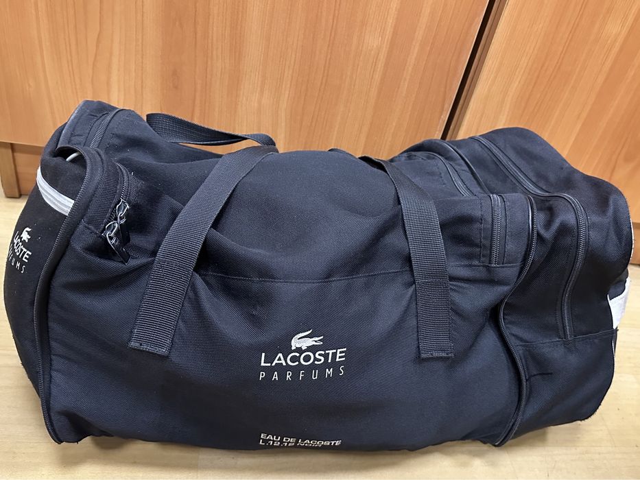 Lacoste большая спортивная сумка Лакост, рюкзак