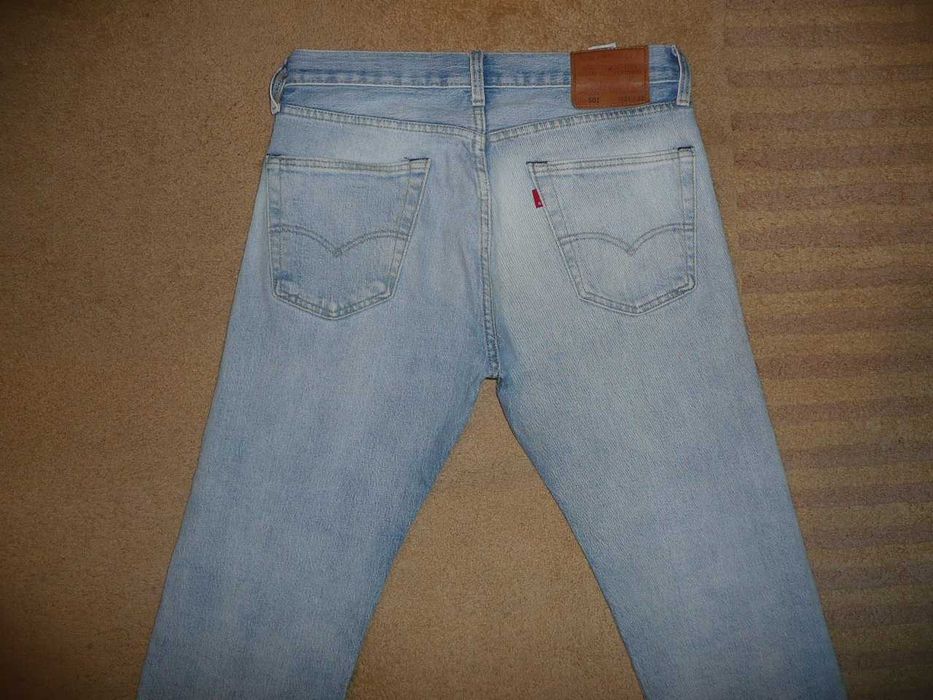 Spodnie dżinsy LEVIS 501 W31/L32=42,5/106cm PREMIUM