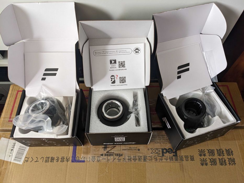 FANATEC QR1 - pack 3x