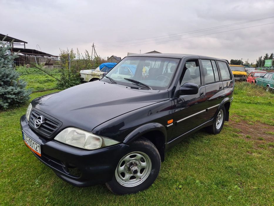 Daewoo Musso 2.9 d, 98KM, 4x4, Wół roboczy nie do kościoła ale na zimę w sam raz ;)