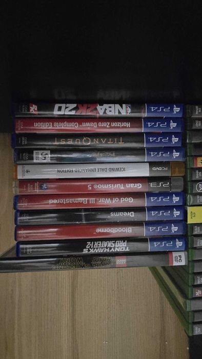 Gry PS4 Tony Hawks Horizon Zero dawn inne