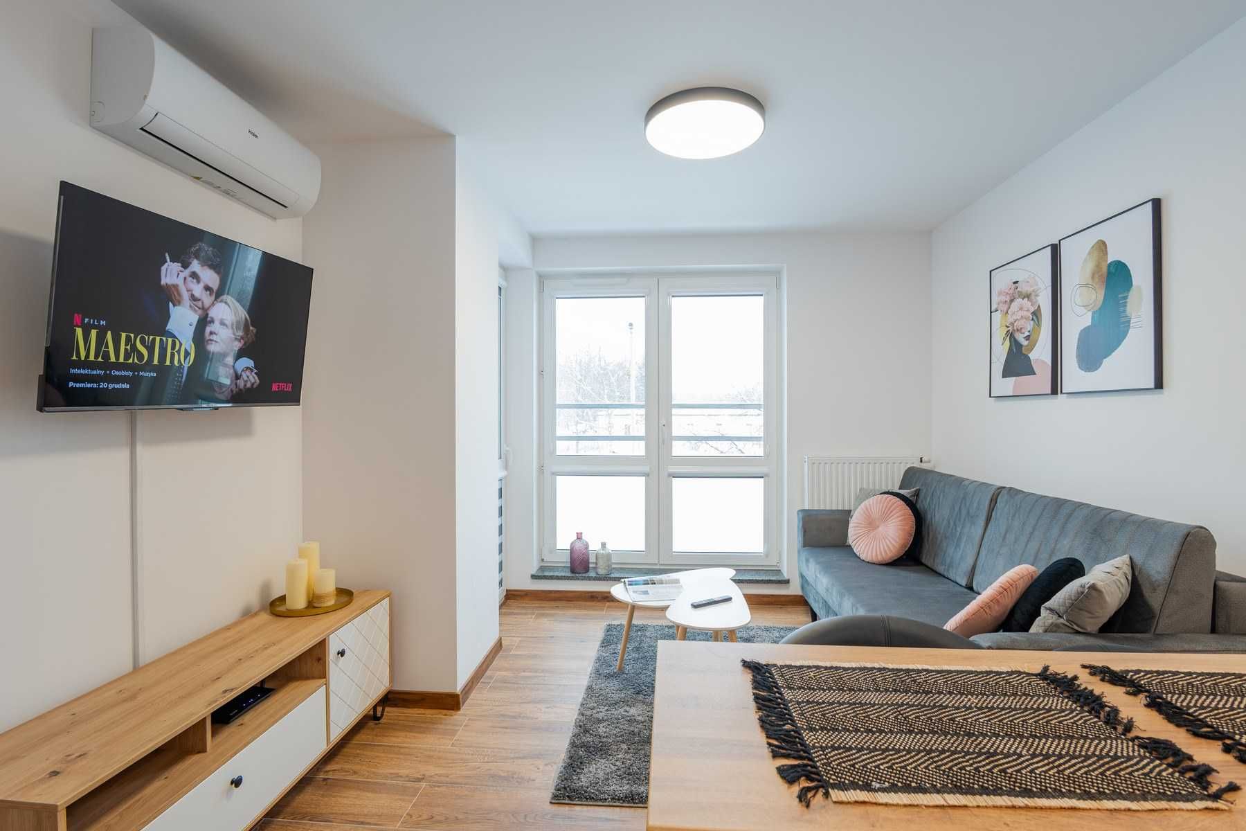 Apartament z klimatyzacją na doby wynajem wysoki standard